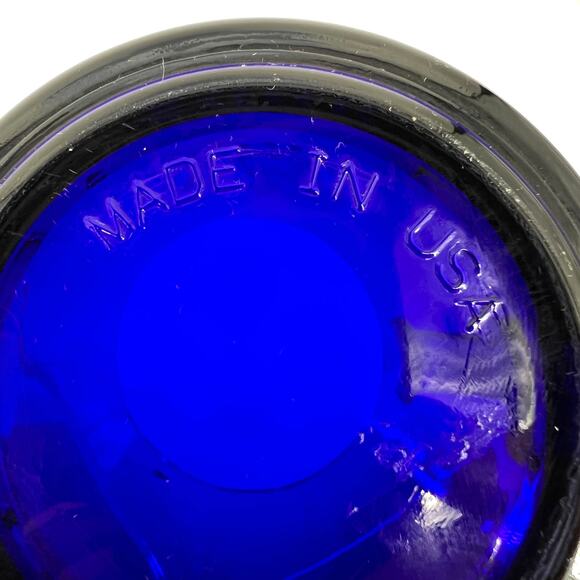 Vintage 2000 Libby Cobalt Blue Eureka State of California Mug - Picture 5 of 8